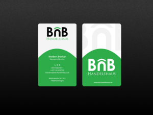 Business Card Design by Creations Box 2015 for BnB Handelshaus | Design: #13238562