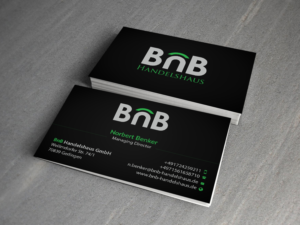 Business Card Design by Creations Box 2015 for BnB Handelshaus | Design: #13302349