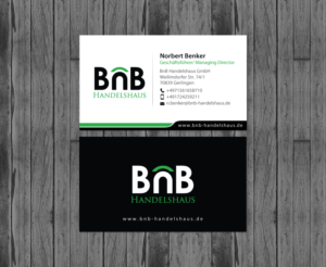 Business Card Design by chandrayaan.creative for BnB Handelshaus | Design: #13232412