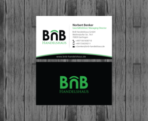 Business Card Design by chandrayaan.creative for BnB Handelshaus | Design: #13232415