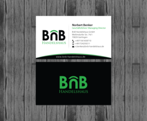 Business Card Design by chandrayaan.creative for BnB Handelshaus | Design: #13232417