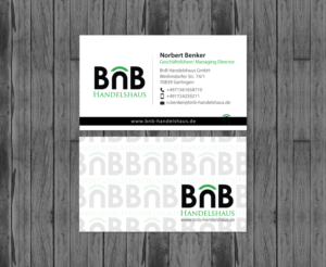 Business Card Design by chandrayaan.creative for BnB Handelshaus | Design: #13232512