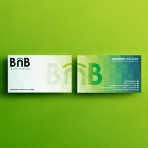 Business Card Design by infiniumtech for BnB Handelshaus | Design: #13289369