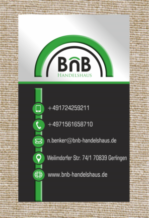 Business Card Design by IneseRo for BnB Handelshaus | Design: #13225069