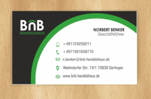 Business Card Design by IneseRo for BnB Handelshaus | Design: #13230360