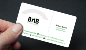 Business Card Design by lyndon for BnB Handelshaus | Design: #13304894