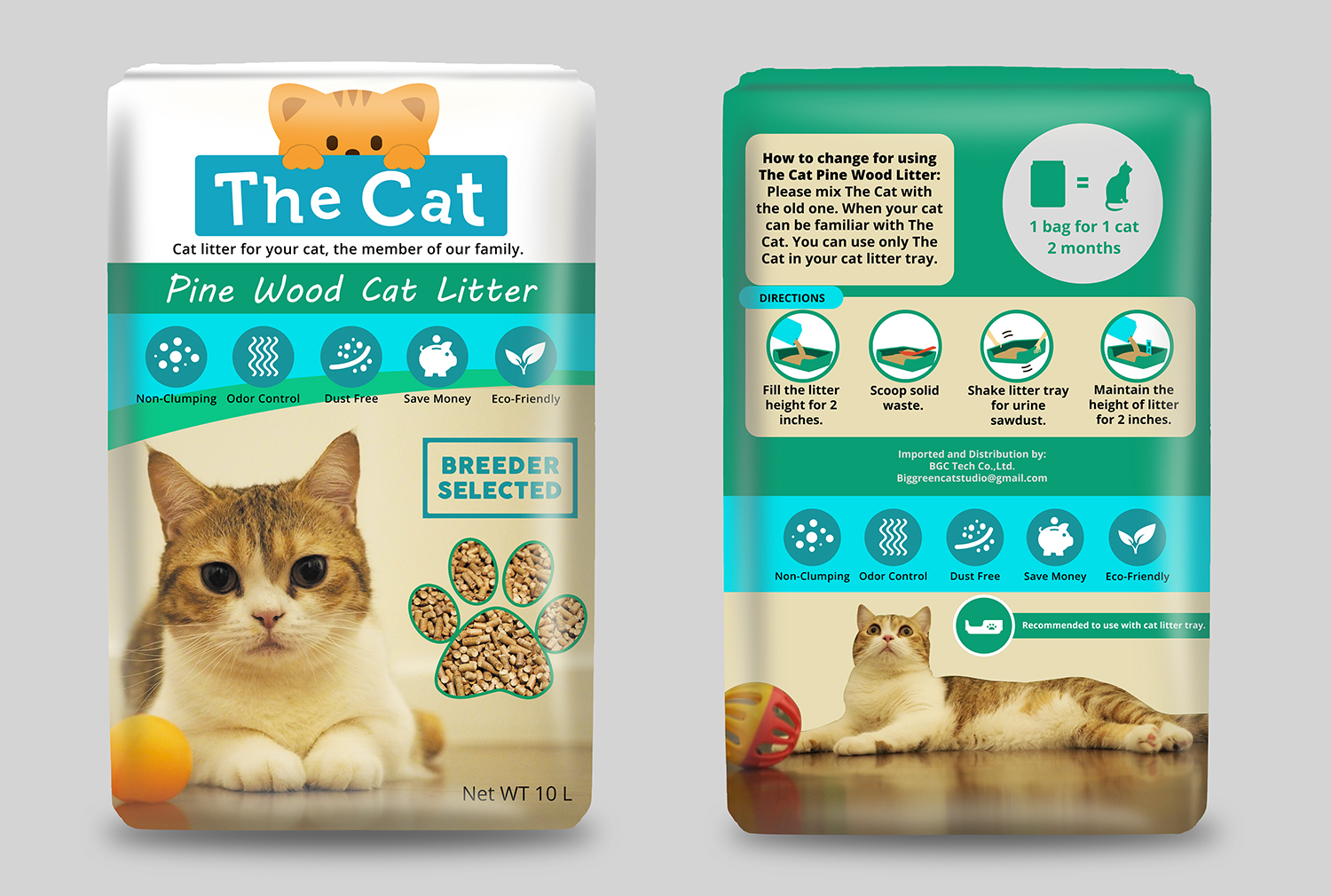 Packaging Design by maricreatives for BGC TECH CO.,LTD. | Design #13250374