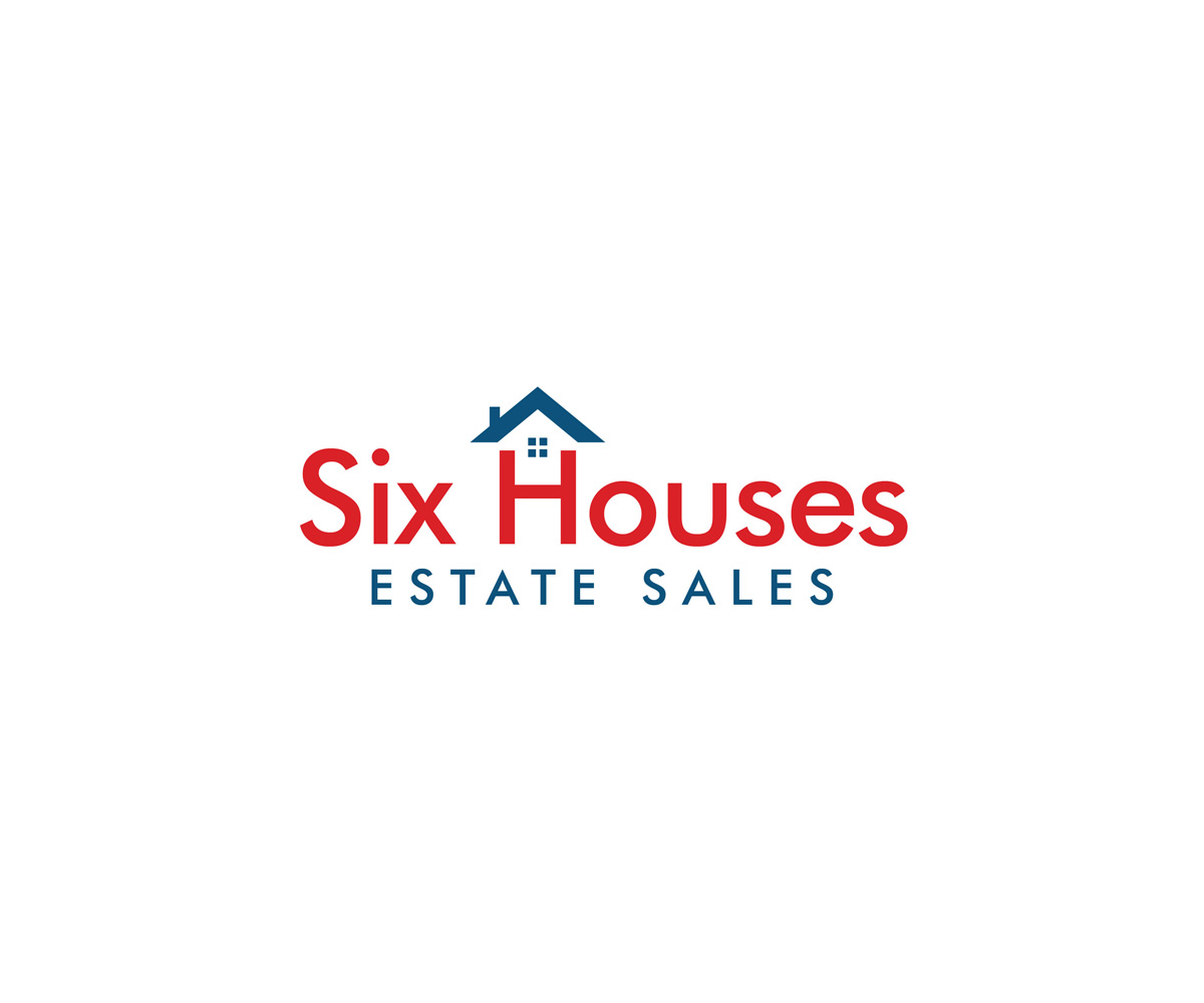 Logo Design by KabhTech Studio for Six Houses Estate Sales | Design #13241569