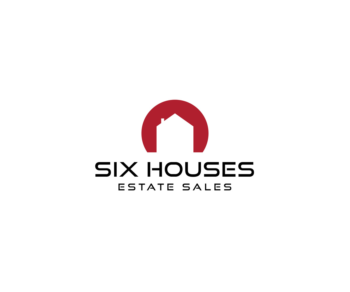 Logo Design by KabhTech Studio for Six Houses Estate Sales | Design #13241579