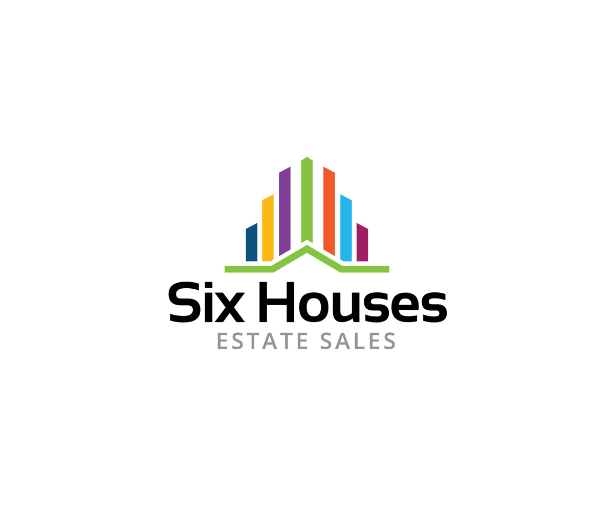 Logo Design by KabhTech Studio for Six Houses Estate Sales | Design #13241580