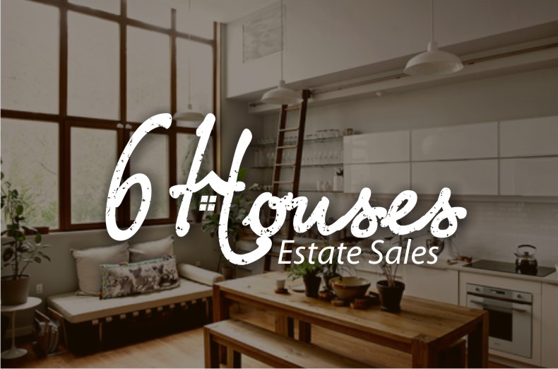 Logo Design by nutu for Six Houses Estate Sales | Design #13246775
