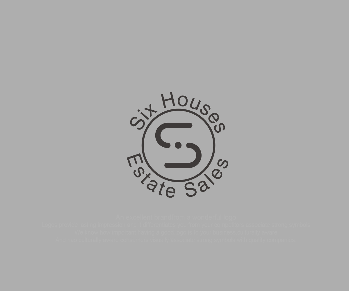Logo Design by JasonE for Six Houses Estate Sales | Design #13241178