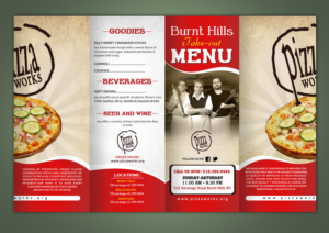 Menu Design by debdesign for Pizza Works | Design: #13308510