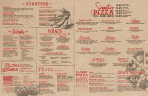 Menu Design by mrmrnjr for Pizza Works | Design: #13295439
