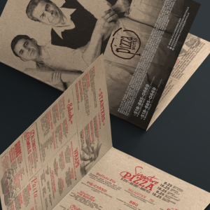 Menu Design by mrmrnjr for Pizza Works | Design: #13295467