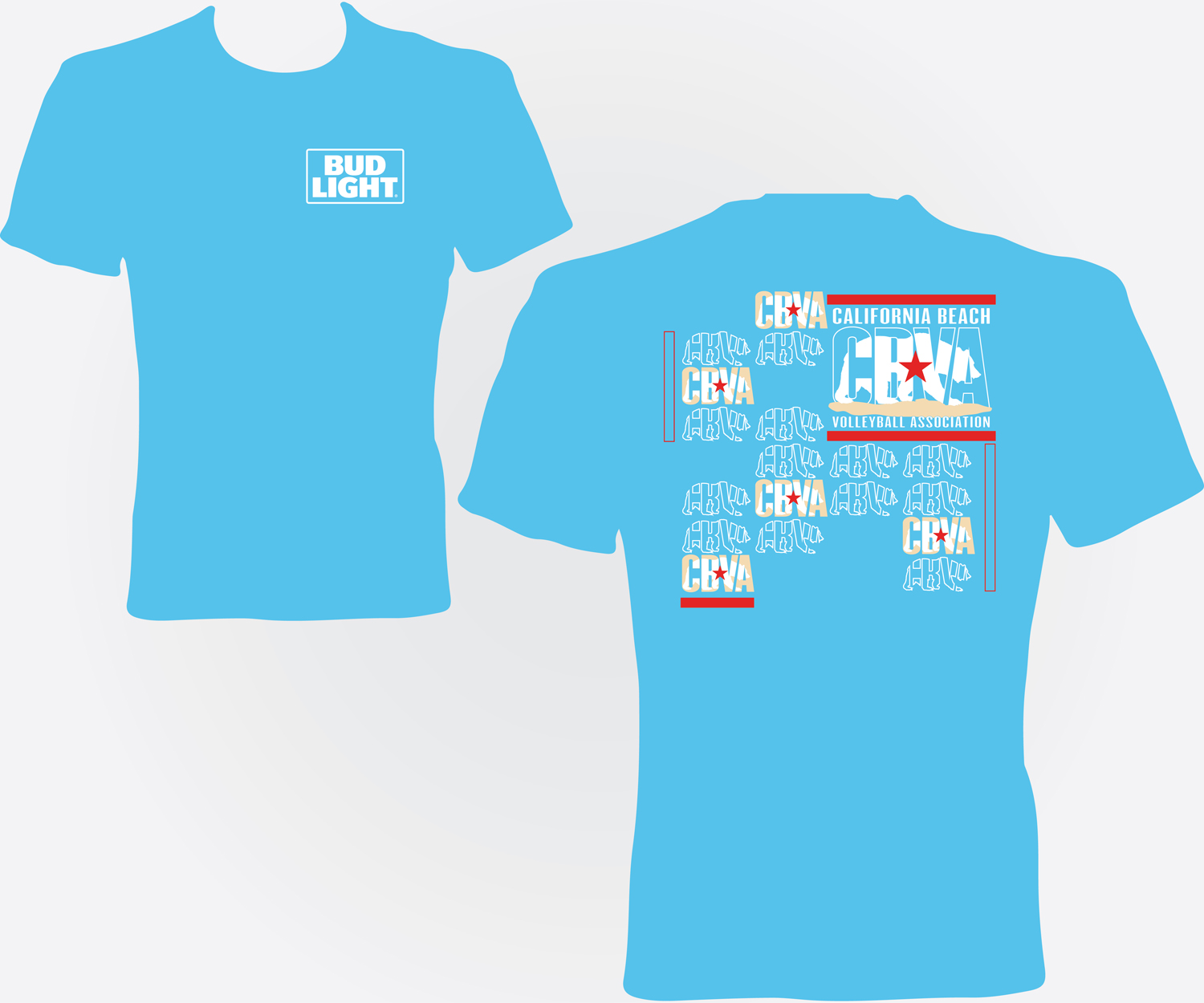 T-shirt Design by jayneel_s for California Beach Volleyball Association | Design #13370785