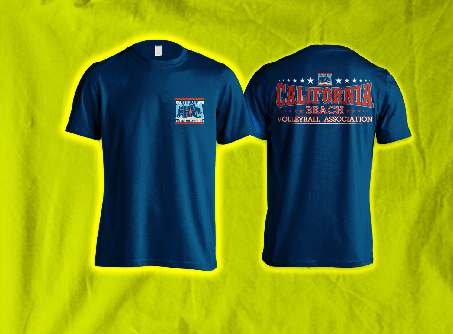T-shirt Design by Totto for California Beach Volleyball Association | Design #13354269