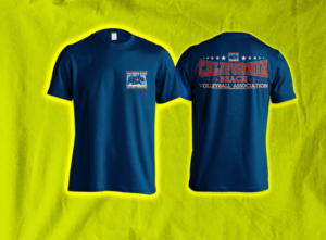 T-shirt Design by Totto for California Beach Volleyball Association | Design: #13354269