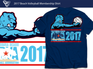T-shirt Design by Shemet for California Beach Volleyball Association | Design: #13255879