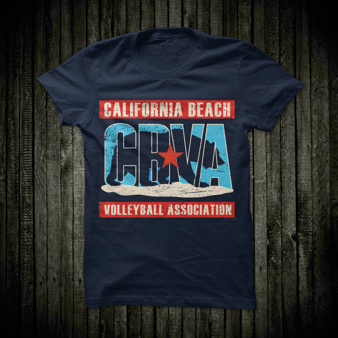 T-shirt Design by erwin87 for California Beach Volleyball Association | Design #13376560