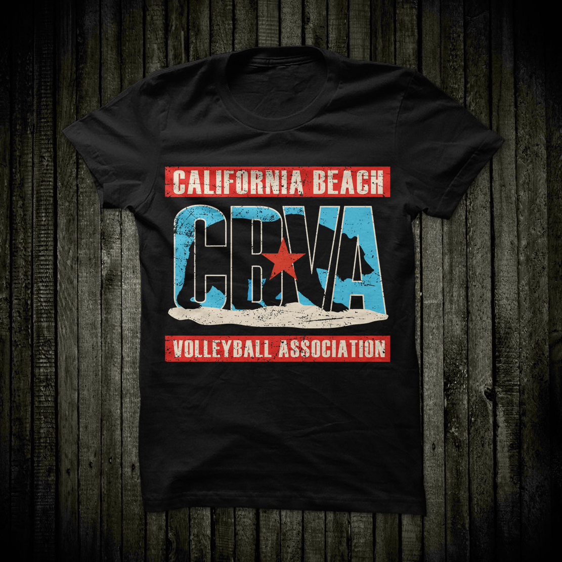 T-shirt Design by erwin87 for California Beach Volleyball Association | Design #13376562