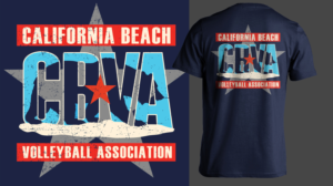 Design de T-shirt par erwin87 pour California Beach Volleyball Association | Design : #13390410