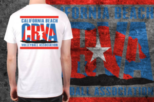 Design de T-shirt par Elmer G. Amante pour California Beach Volleyball Association | Design #13363504