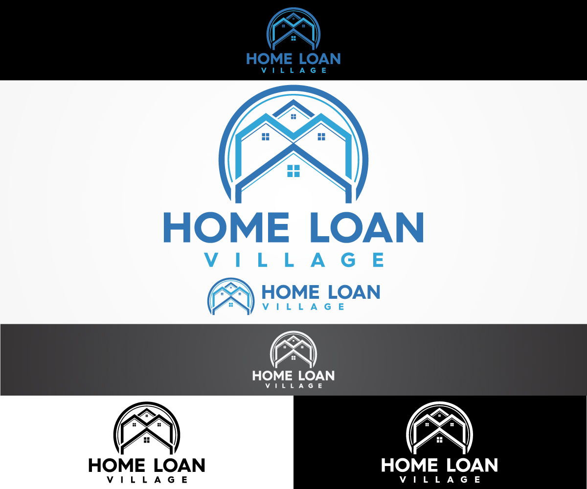 Logo Design by sangeloenriquez for Home Loan Village | Design #13223161