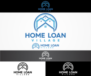 Logo Design by sangeloenriquez for Home Loan Village | Design #13223161