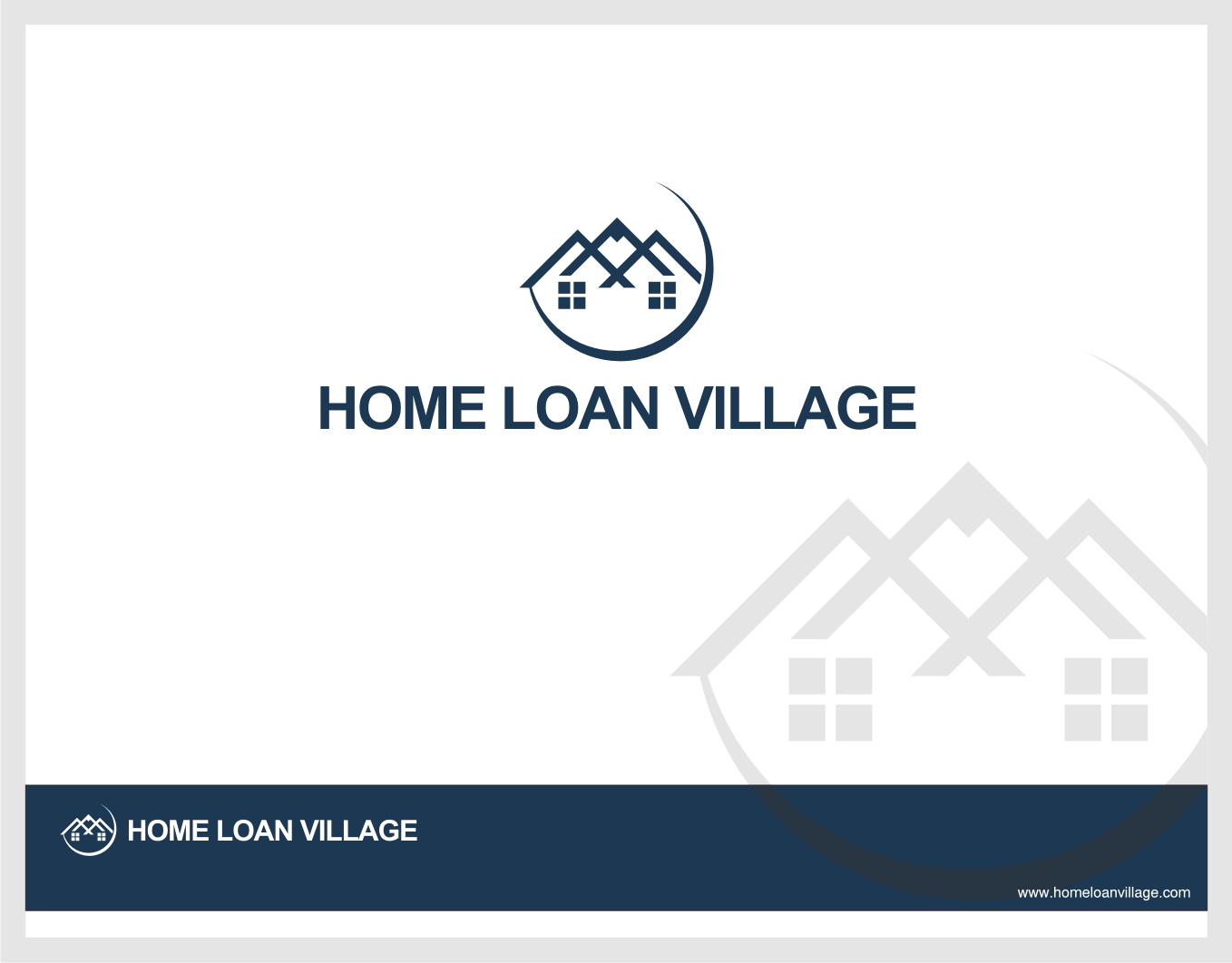 Logo Design by momo57 for Home Loan Village | Design #13391077