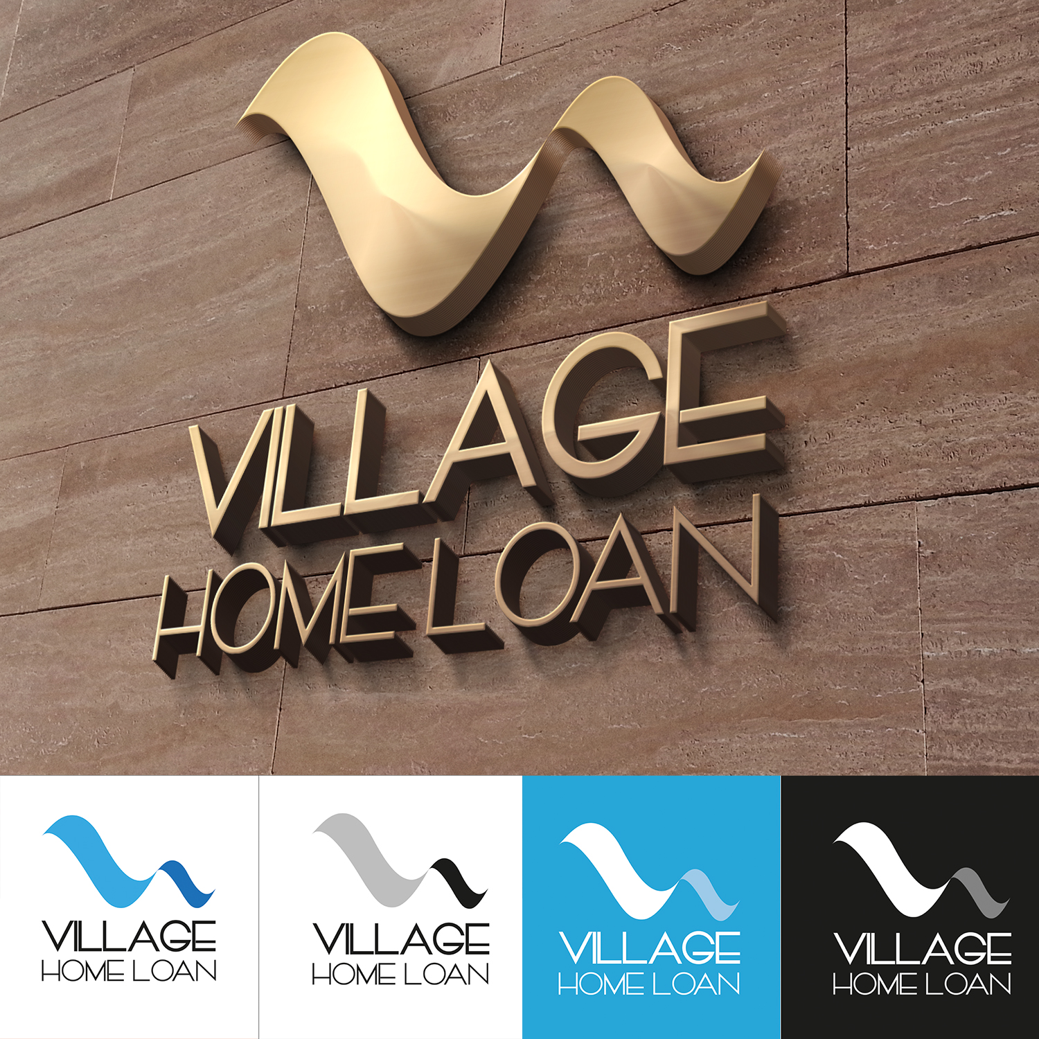 Logo-Design von aloysioxavier für Home Loan Village | Design #13403045