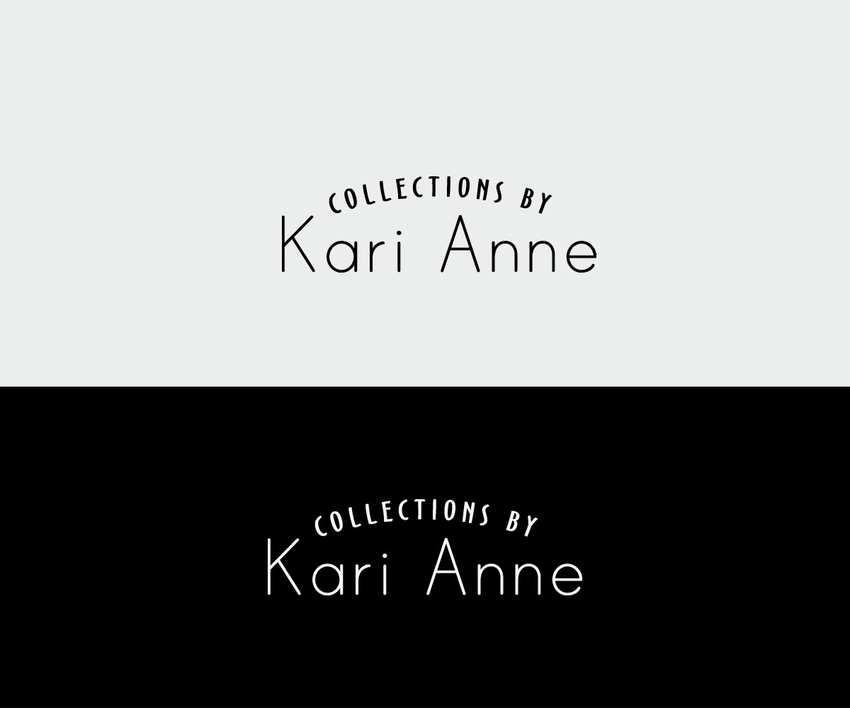 Logo Design by MAXTEE for Collections by Kari Anne | Design #13226454