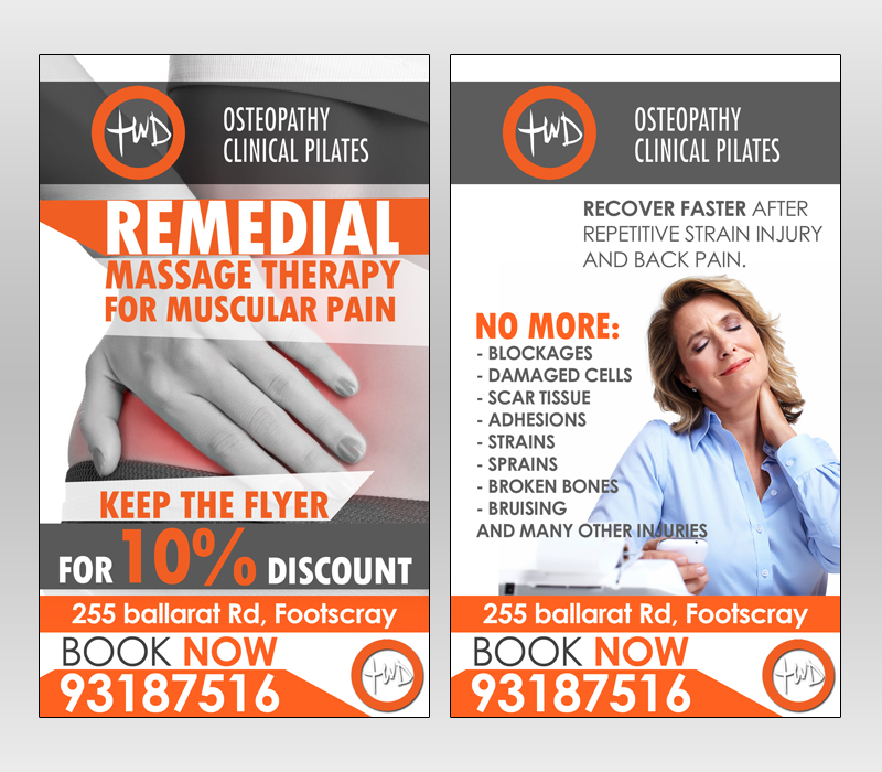 Flyer Design by ketoprofen for Acumen Clinical Hypnotherapy | Design #2460063