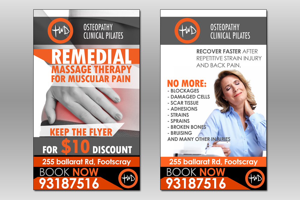 Flyer Design by ketoprofen for Acumen Clinical Hypnotherapy | Design #2464480