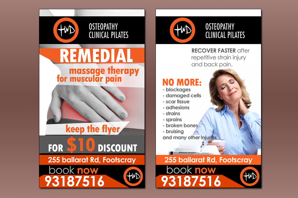 Flyer Design by ketoprofen for Acumen Clinical Hypnotherapy | Design #2464962