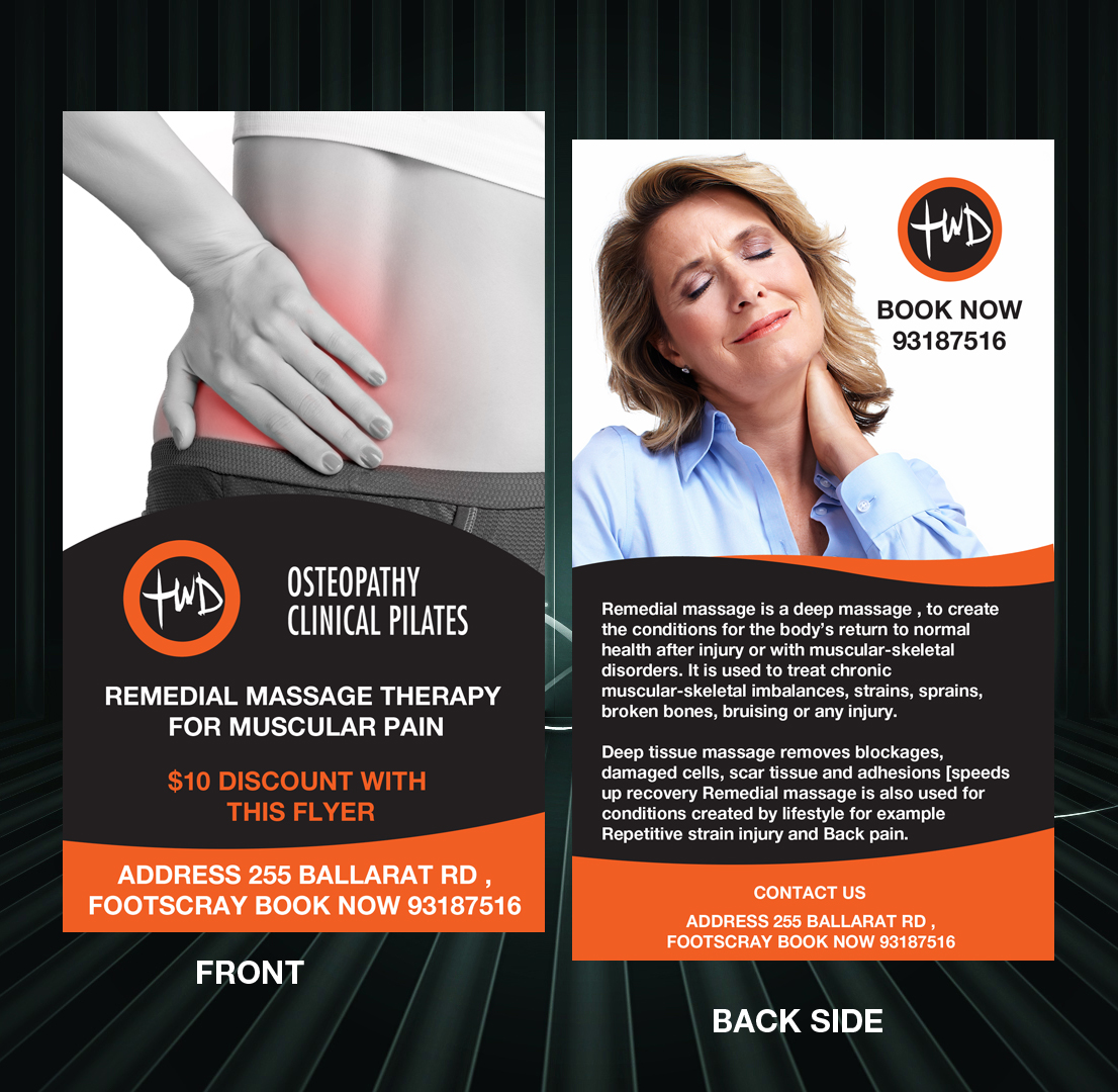 Flyer Design by uk for Acumen Clinical Hypnotherapy | Design #2476051