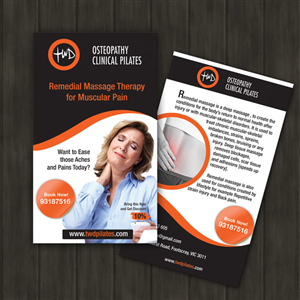 Flyer Design by Hida Aja™ for Acumen Clinical Hypnotherapy | Design: #2475492