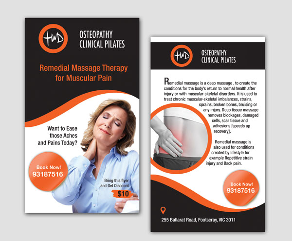 Flyer Design by Hida Aja™ for Acumen Clinical Hypnotherapy | Design: #2482142