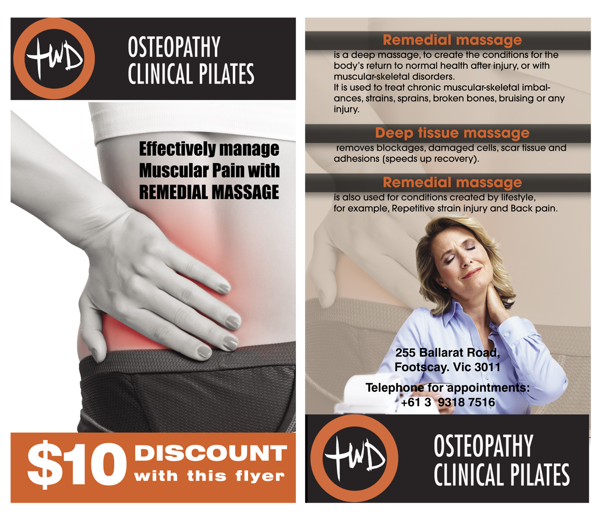 Flyer Design by illuminati-design for Acumen Clinical Hypnotherapy | Design #2471577