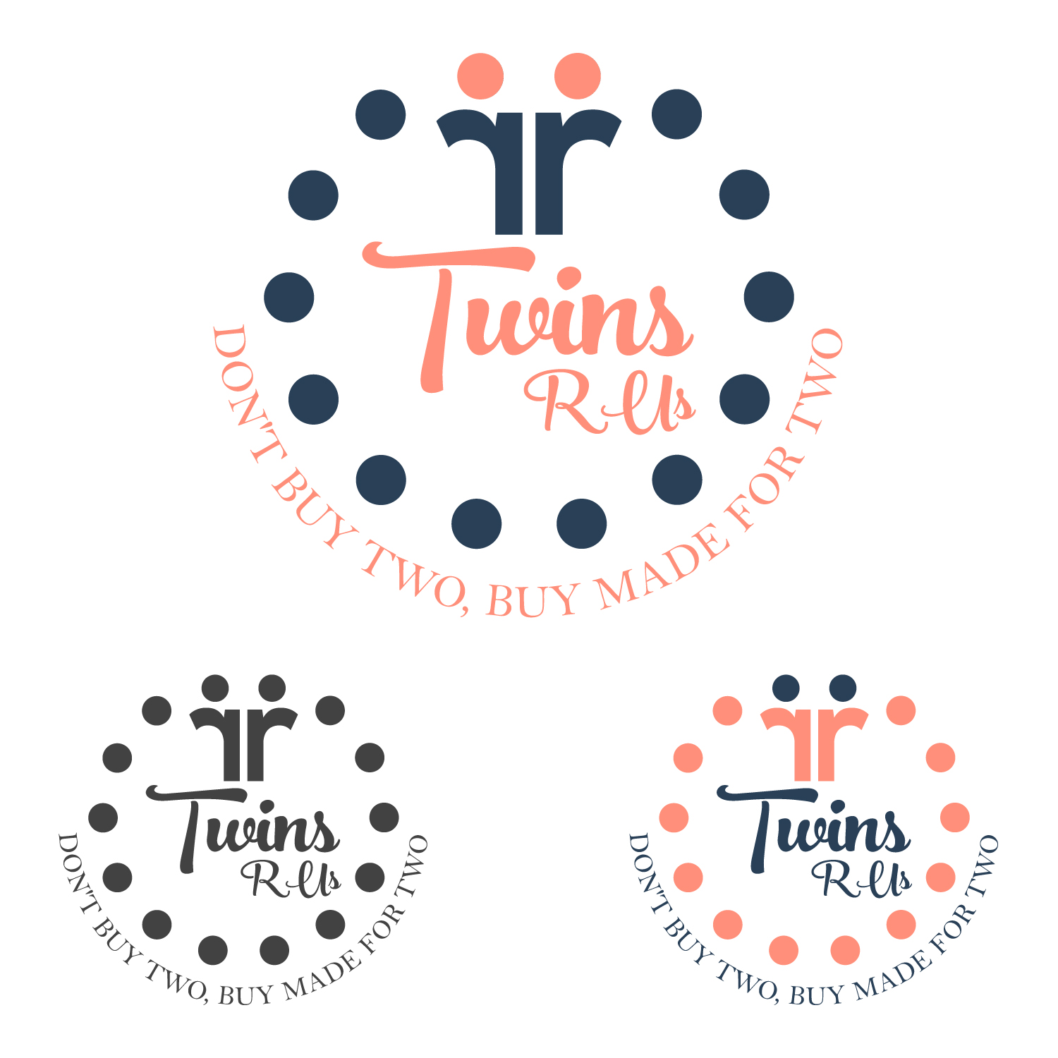 Logo Design by syed2024 for Twins R Us | Design #13224237