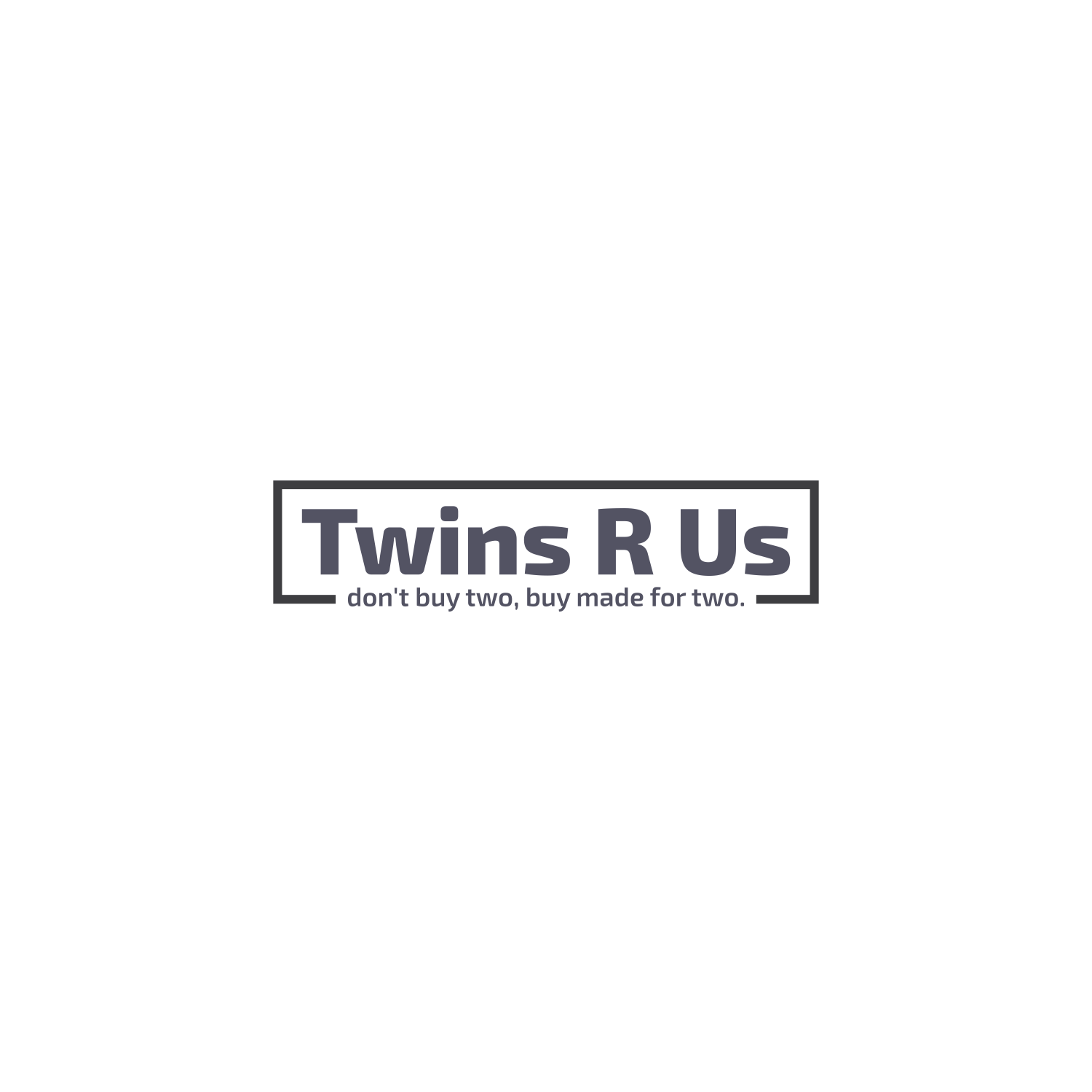 Logo Design by fyart design for Twins R Us | Design #13222040
