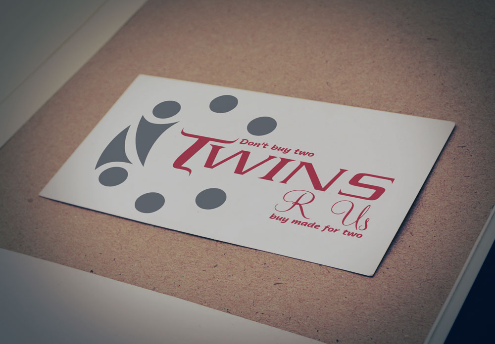Logo Design by Cutee Design for Twins R Us | Design #13218713