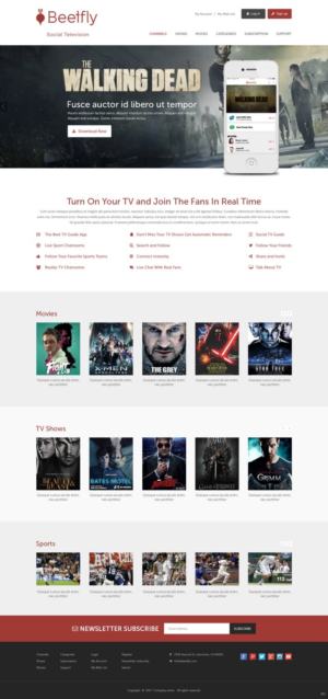 Web Design by pb for Beetfly, Inc. | Design: #13340812