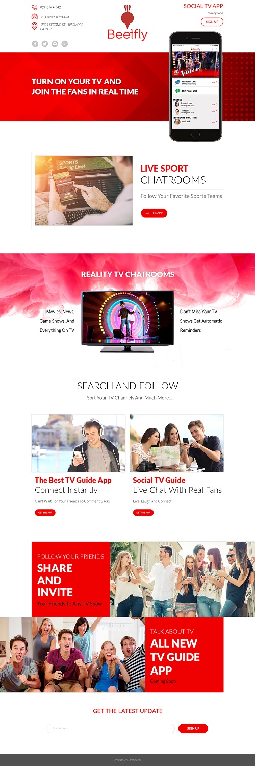 Web Design by Pram Shaw for Beetfly, Inc. | Design #13326567