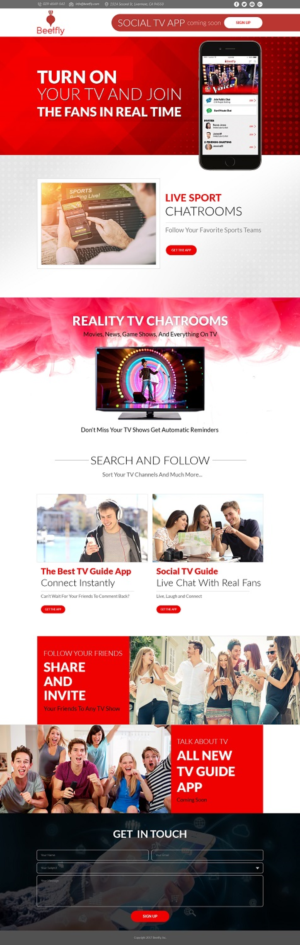 Web Design by SG-Futuretech for Beetfly, Inc. | Design #13371780