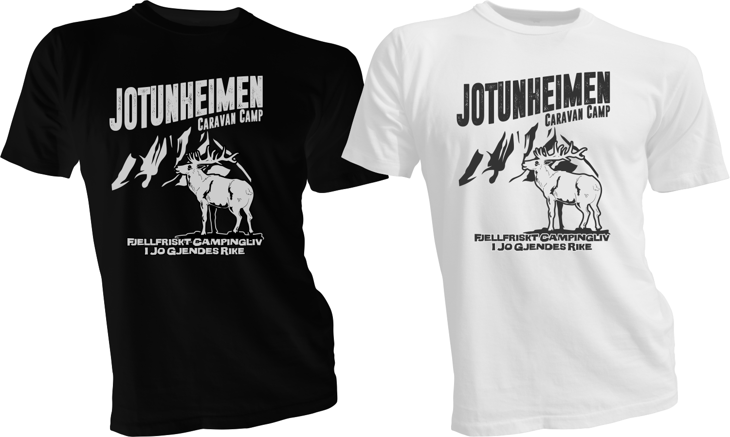 Diseño de Camiseta por bacujkov para Jotunheimen Caravan Camp | Diseño #13459282