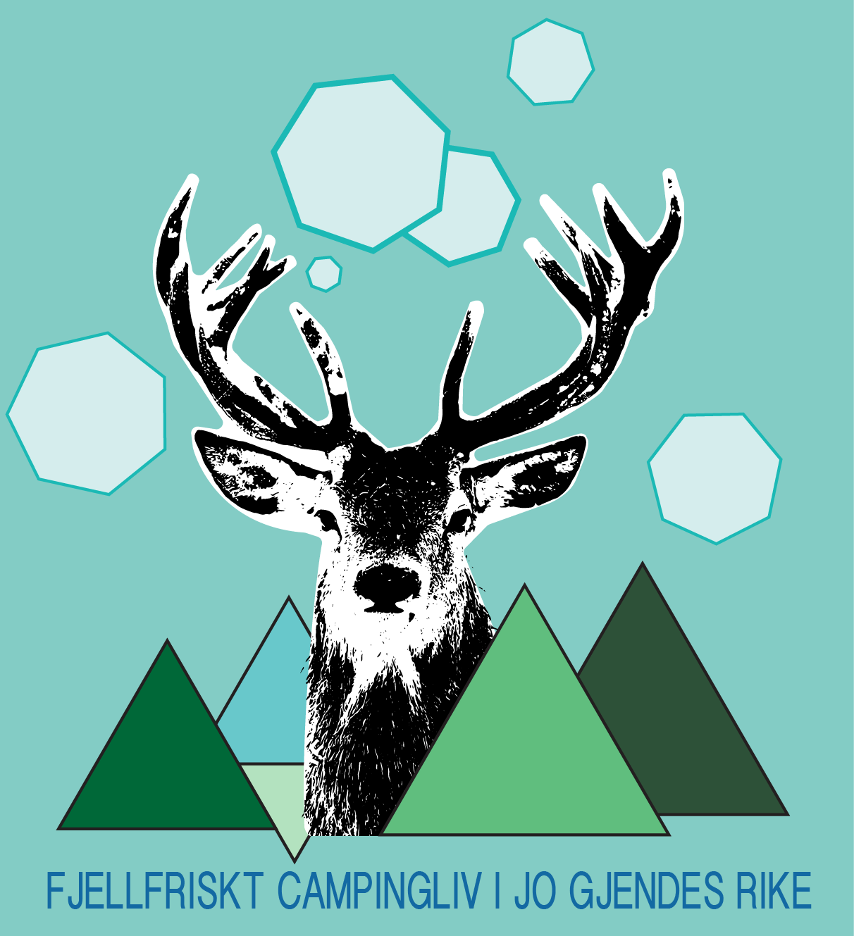 Design de T-shirt par mathewbell pour Jotunheimen Caravan Camp | Design #13381311