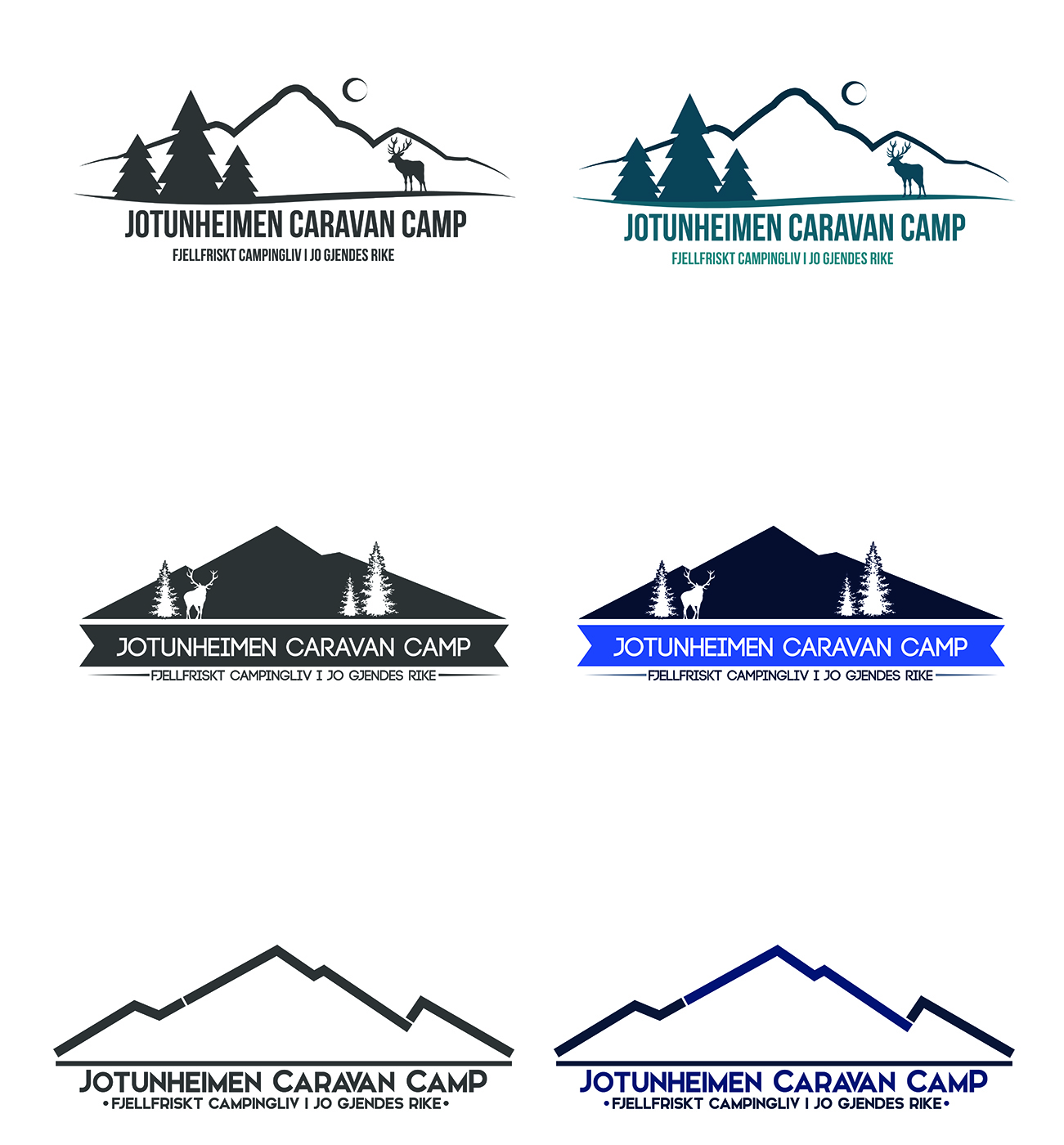 T-shirt Design by Shark Artack for Jotunheimen Caravan Camp | Design #13476171