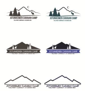 Design de T-shirt par Shark Artack pour Jotunheimen Caravan Camp | Design #13476171