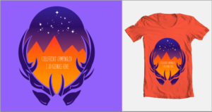T-shirt Design by yvetteohanian for Jotunheimen Caravan Camp | Design: #13501555